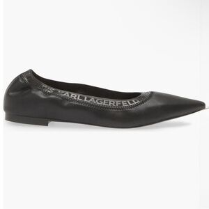 KARL LAGERFELD PARIS
VINETTE-BALLET FLAT
BLACK size 8.5 New